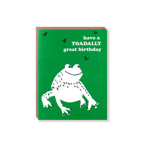 Toadally Great Birthday