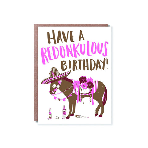 Redonkulous Birthday