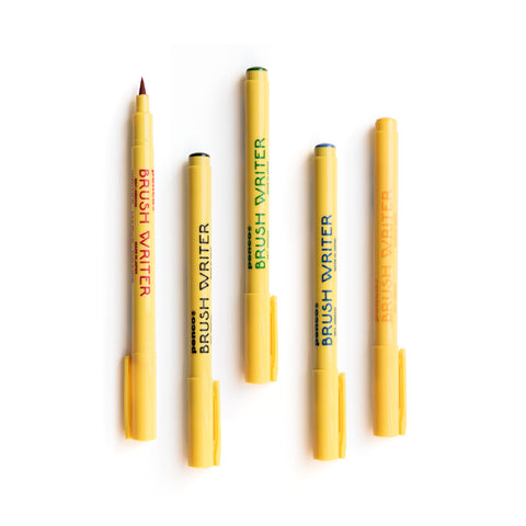 Brush Writer Pen Set of 5