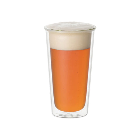 Cast Double Wall Beer Glass