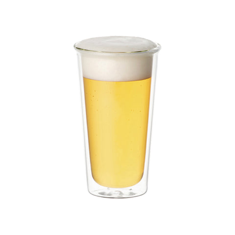 Cast Double Wall Beer Glass