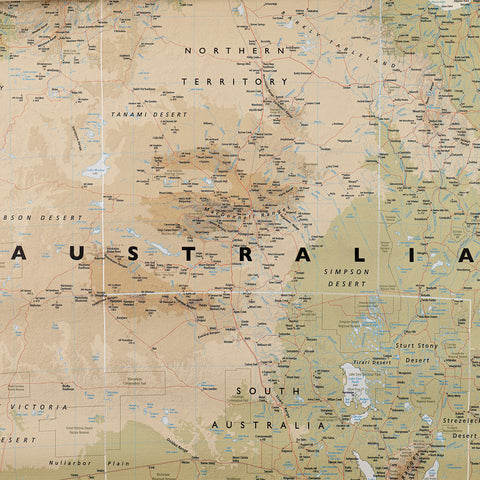 Australia Wall Map