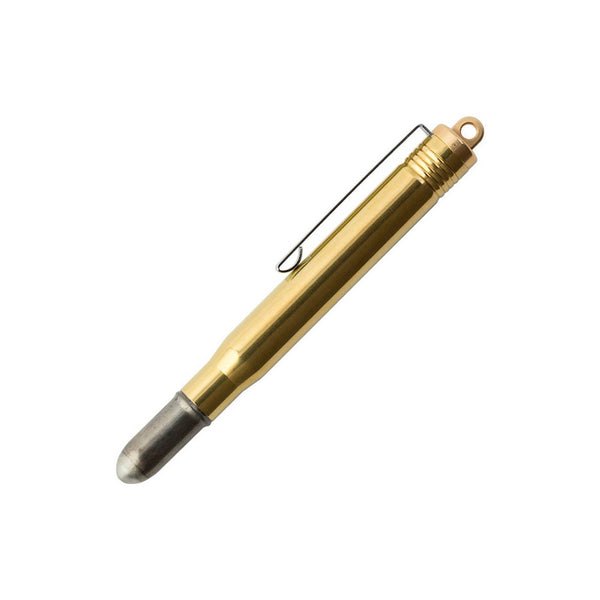 Traveler's Notebook Brass Ball point LIMITED EDITION: top MISTER SOFTEE HONG COLLAB