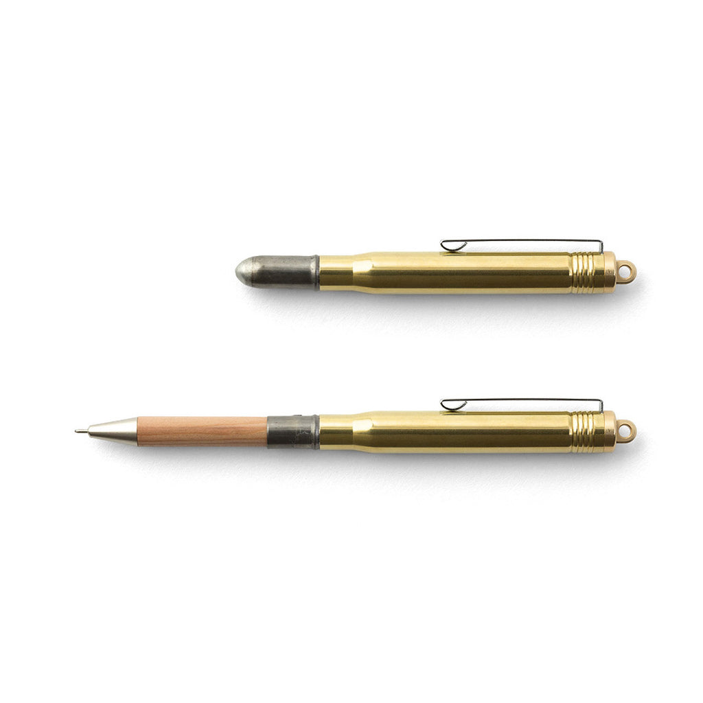 Traveler's Company Brass Ballpoint Pen Milligram