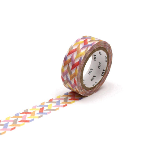 Slash Red Washi Tape Single Roll