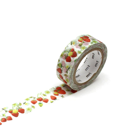 Strawberry Washi Tape Single Roll