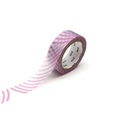 Tracing Tape Wave Pattern Moire Washi Tape Single Roll