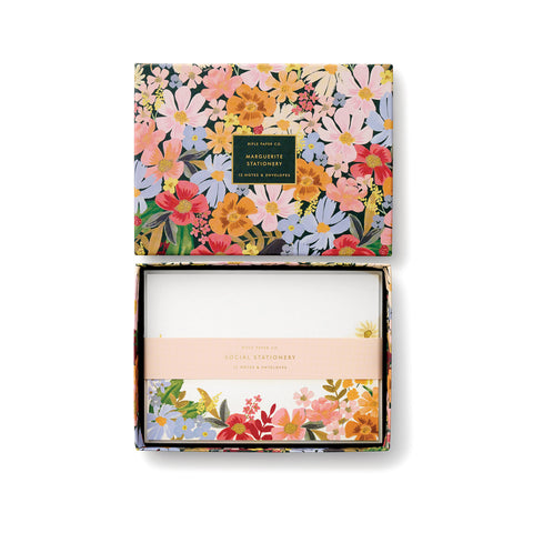 Marguerite Social Stationery Set