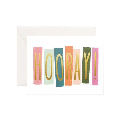 Hooray! Greeting Card