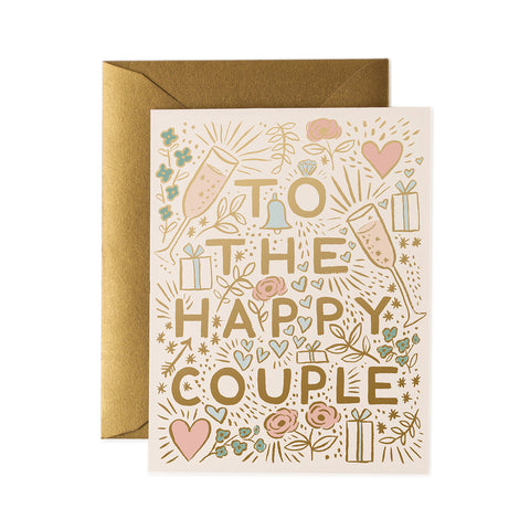 To the Happy Couple Greeting Card