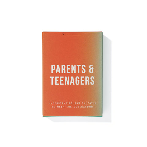 Parents & Teenagers Prompt Cards