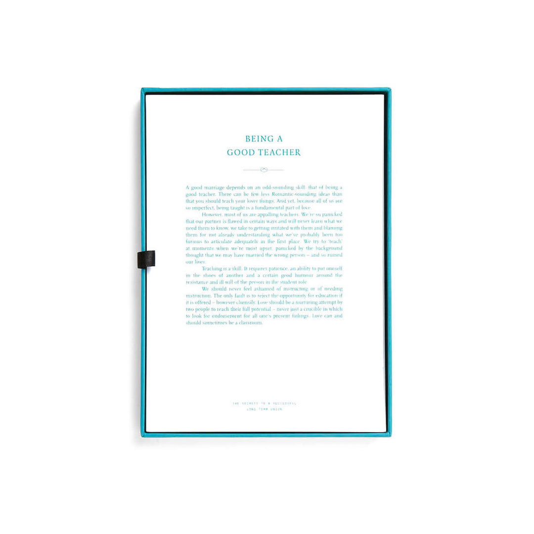 The School Of Life The Marriage Box Milligram