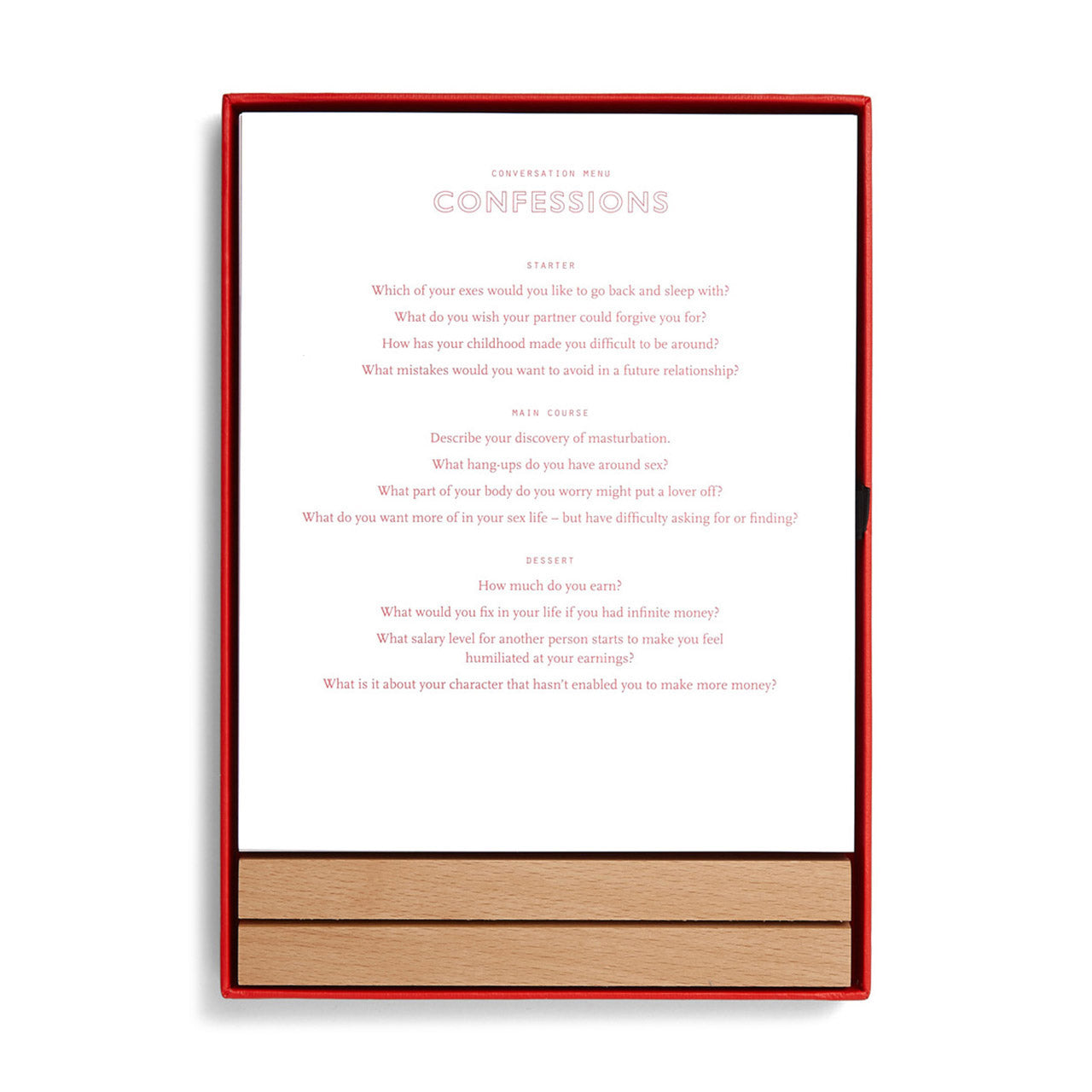 The School Of Life Conversation Menus – Milligram